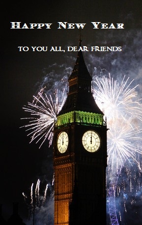 London New year's wishes