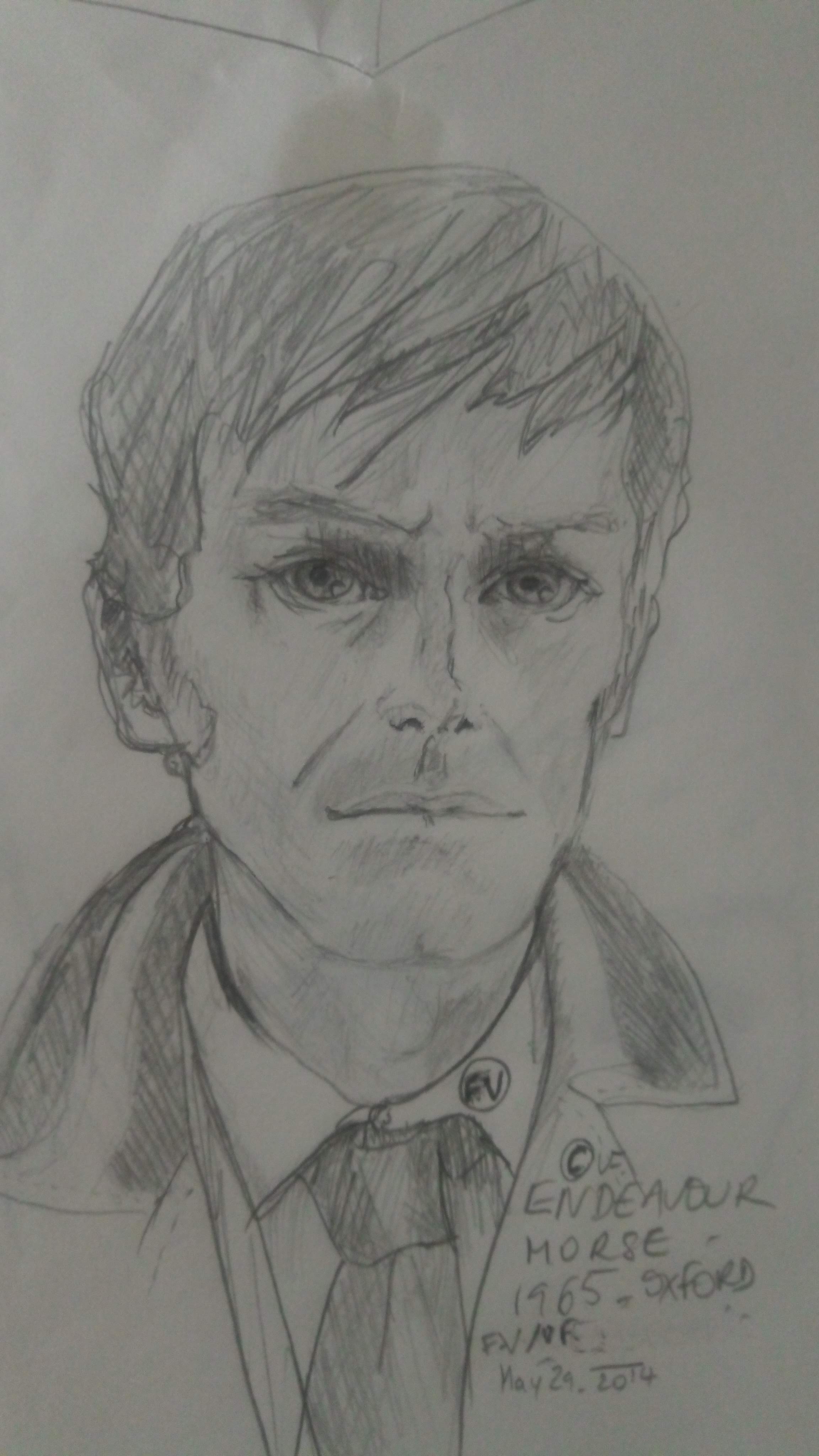 Shaun Evans as DS Morse FV